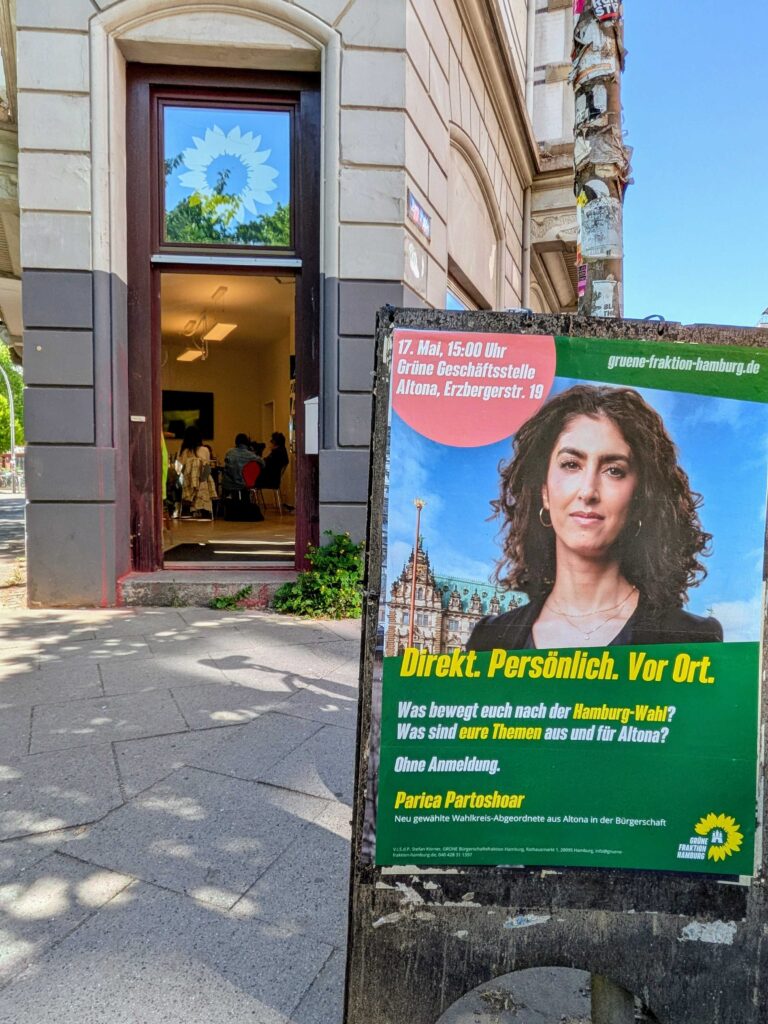 Im Gespräch – meine erste Sprechstunde in Altona als Abgeordnete
